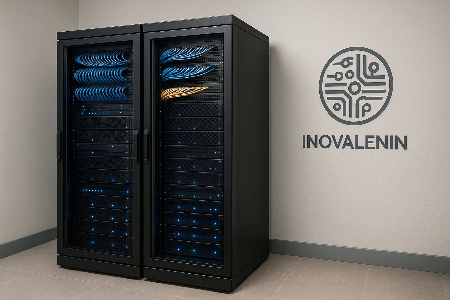 Servidores e infraestrutura de TI.