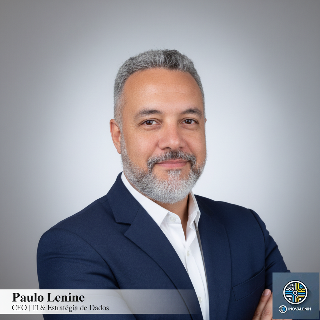 Headshot Paulo Lenine, CEO da INOVALENIN
